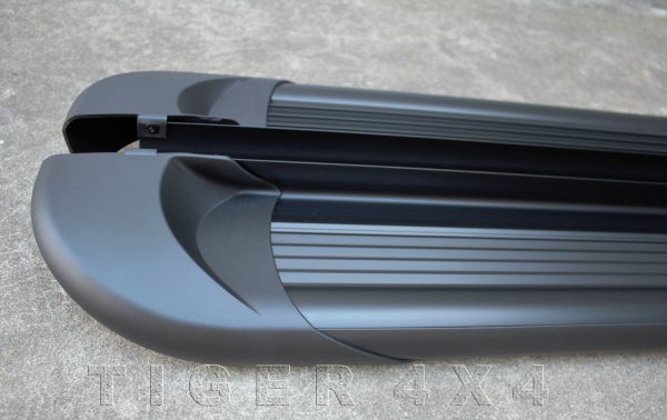 Black Side Steps Running Boards for Isuzu D-max Single Cab 09/2020-2024
