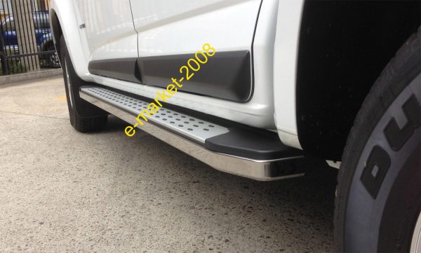 Side Steps Running Boards for Mitsubishi Triton ML MN Dual Cab 06-14