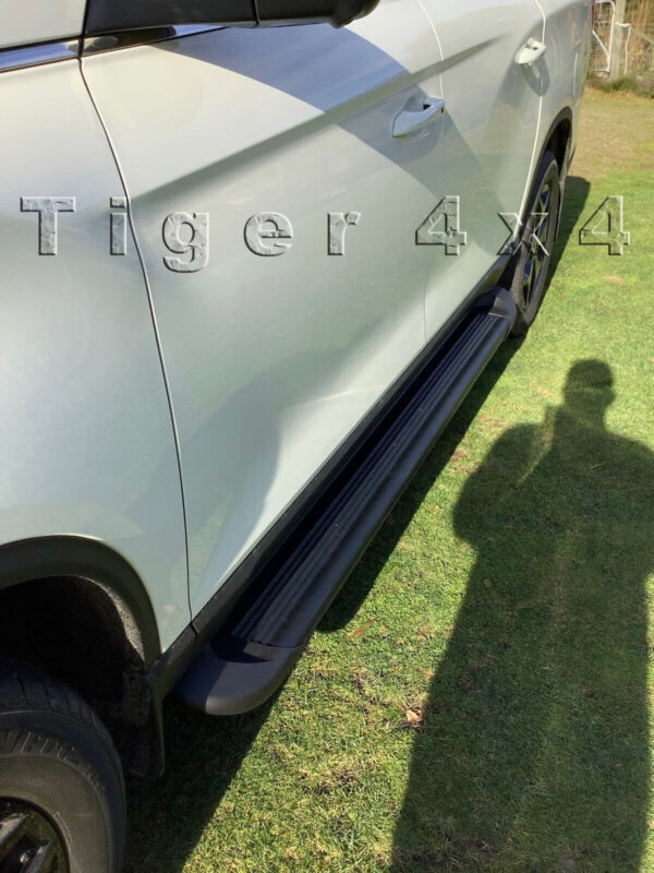 Full Black Running Boards Side Steps for Holden Trailblazer 2016 to 2020